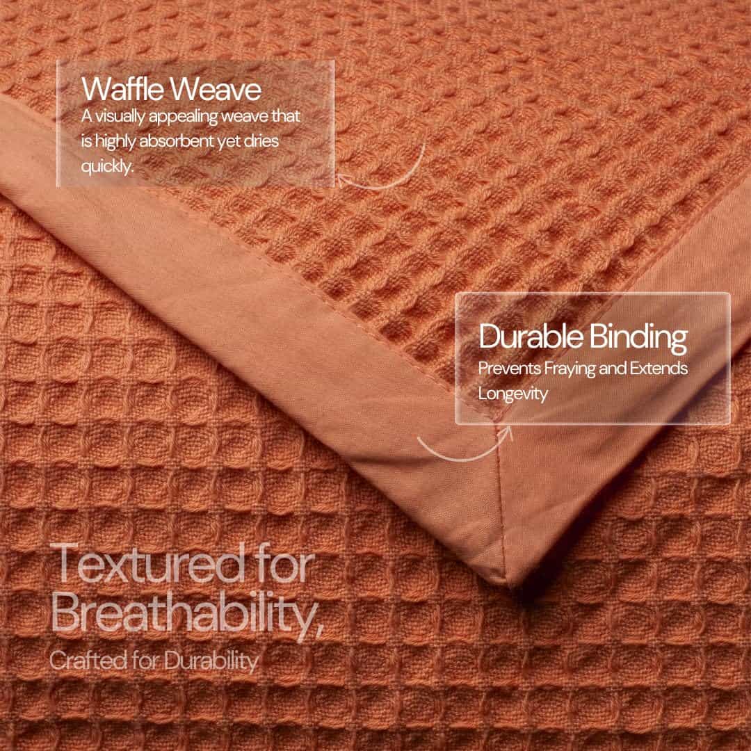 Manta de Algodón Orgánico 100% Certificado GOTS, 55"x60" - Imagen 3