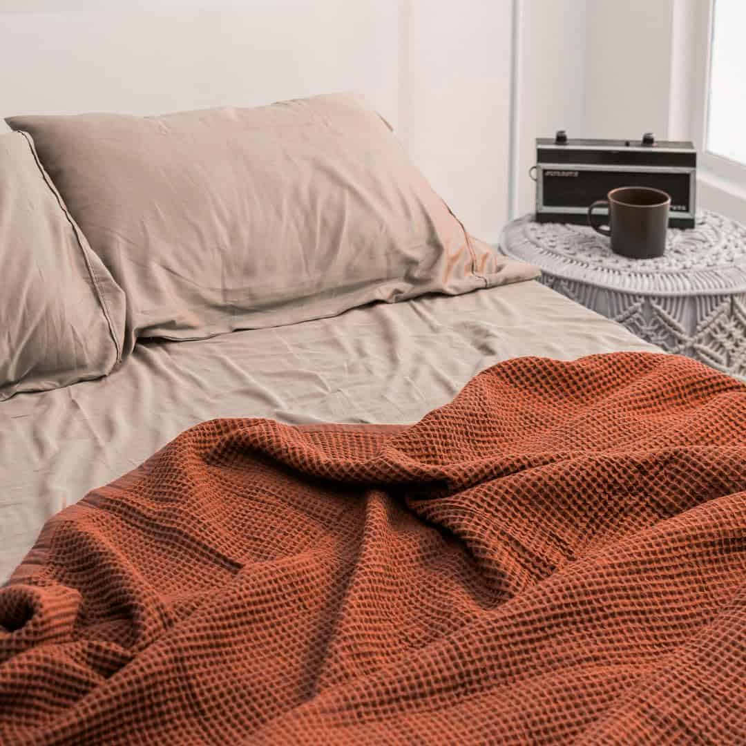 Manta de Algodón Orgánico 100% Certificado GOTS, 55"x60" - Imagen 5