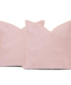 Fundas de almohada de lino ELNY, juego de 2, ultra suaves,