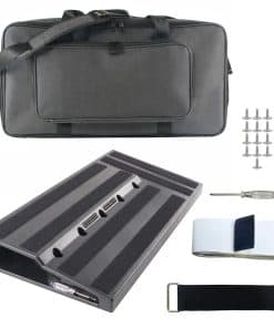 Tablero de pedal de guitarra Elvaesther 22.04" x 11.02" con