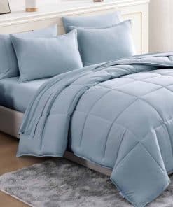 Juego de Edredón XL Gemelo Casa Platino Pre-Lavado - 5