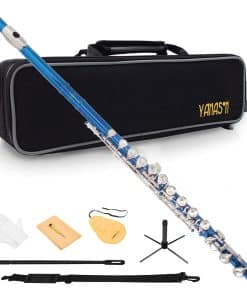 YANASON Flauta C Estudiantil 16 Agujeros Cerrados con