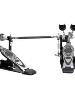Pedal de doble bombo con cadena doble, pedal de bombo con