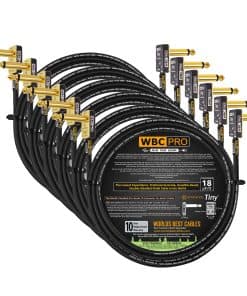 6 Unidades - 10 Pies - WBC-PRO-PEDAL � 22 AWG - Baja