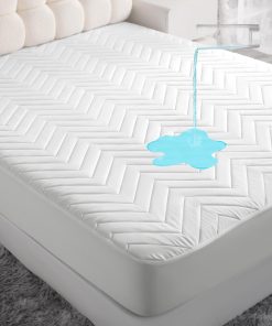 Protector de Colchón Impermeable NTBAY, Acolchado y