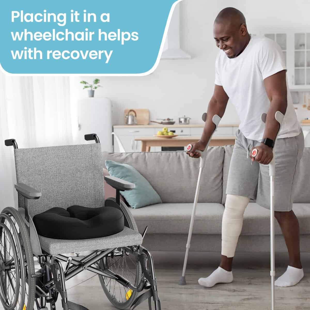 Cojín de Asiento para Donas Benazcap para Alivio del Dolor - Imagen 7