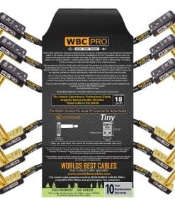 6 Unidades - 4 Pulgadas - WBC-PRO-PEDAL - 22 AWG - Baja