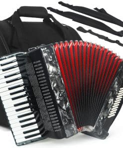 Acordeón para Caballo, 34 Teclas 60 Bajos Teclado