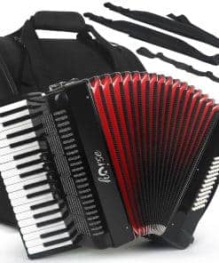 Acordeón de Caballo, 34 teclas 60 bajos Acordeones de