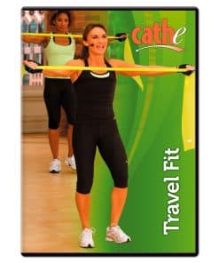 Cathe Friedrich Travel Fit DVD de Ejercicios con Banda de