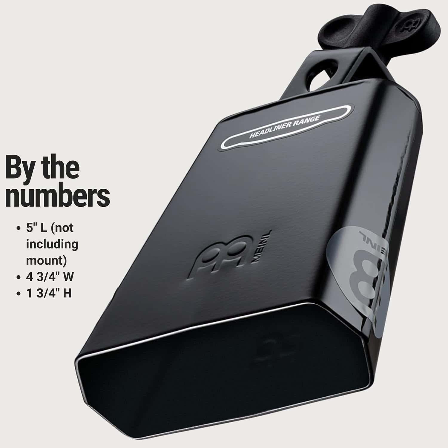 Meinl Percussion HCO4BK Cowbell Montable de la Serie - Imagen 4