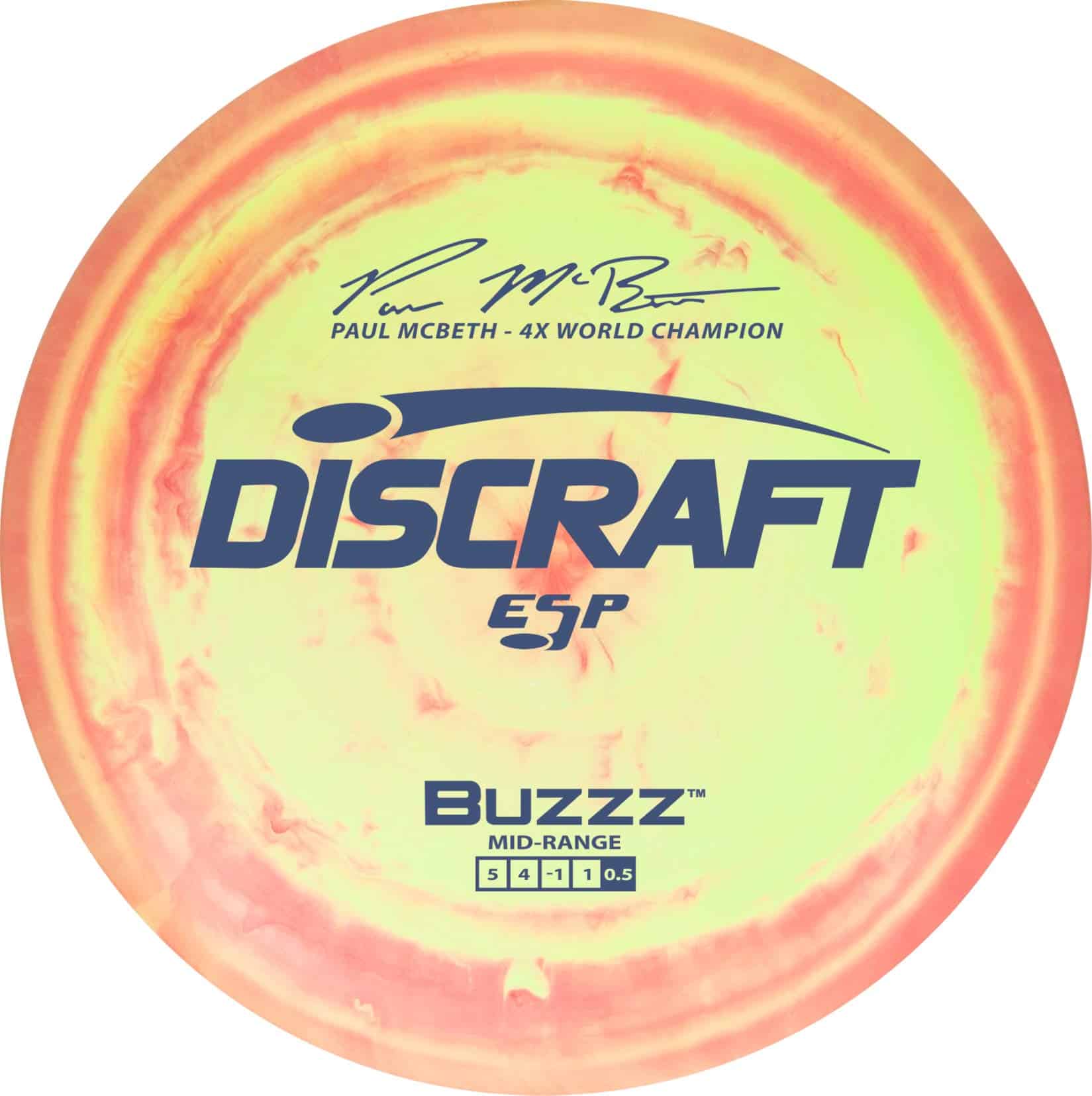 Disco de Golf Discraft Buzzz ESP, 164-166 Gramos