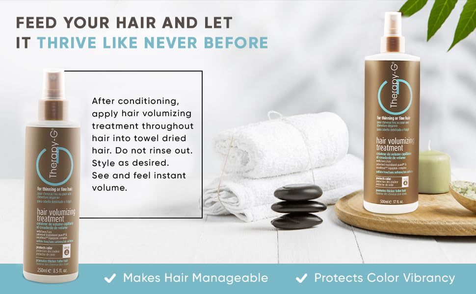 Tratamiento Voluminizador para el Cabello Therapy-G (250 ml - Imagen 8