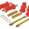 Kit de Buje de Grillete Eje Articulado Prothane 1-816 Rojo