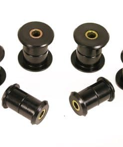 Kit de Buje de Ojo de Resorte Trasero y Grillete en Negro