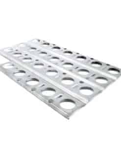 Placa de Calor de Acero Inoxidable Music City Metals 92561