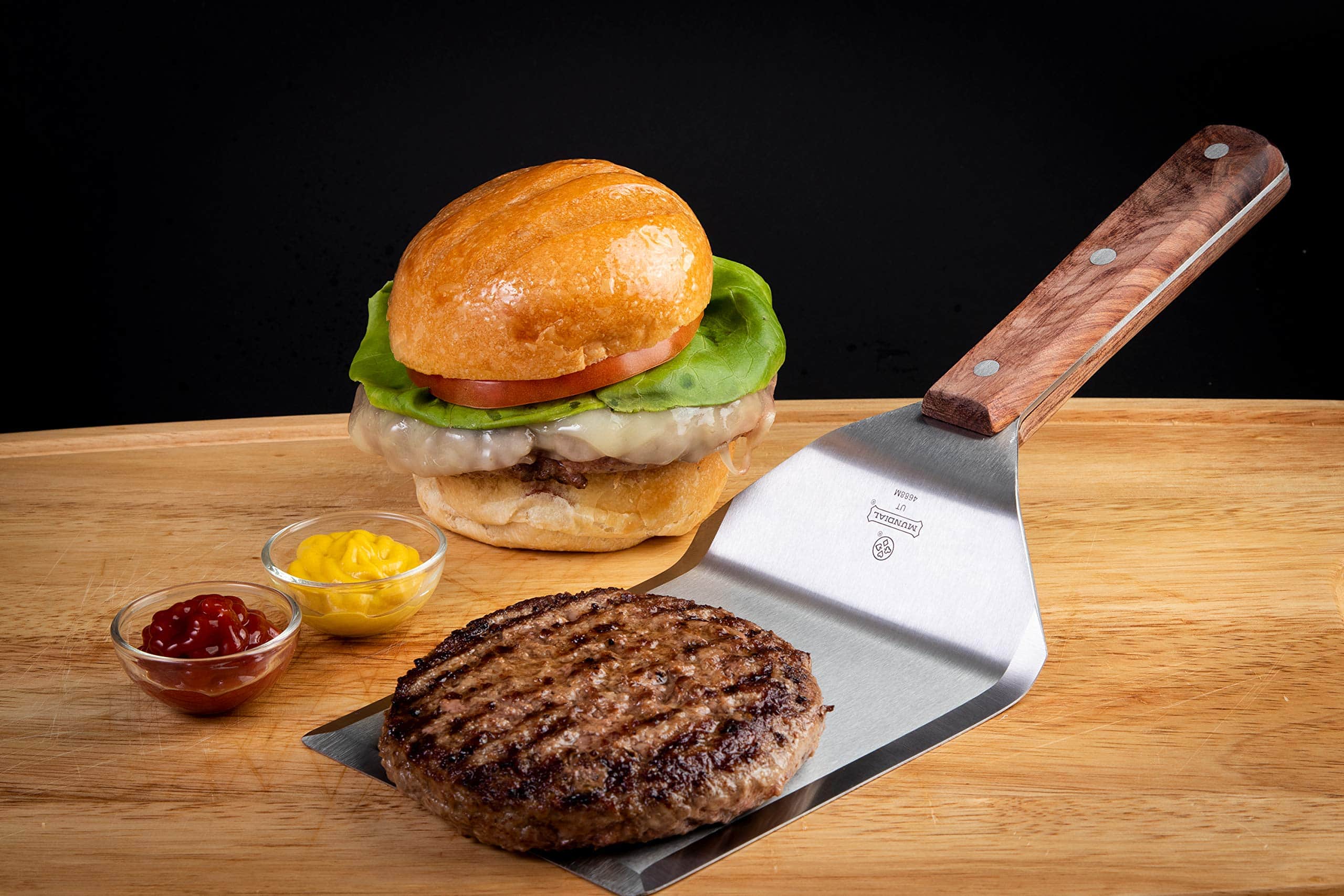 Espátula Mundial para hamburguesas y carne de 6 pulgadas - Imagen 4