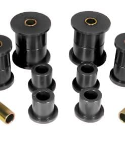 Kit de Buje de Ojo de Resorte y Estribo Delantero Negro