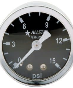 Medidor de presión a prueba de golpes lleno de glicerina