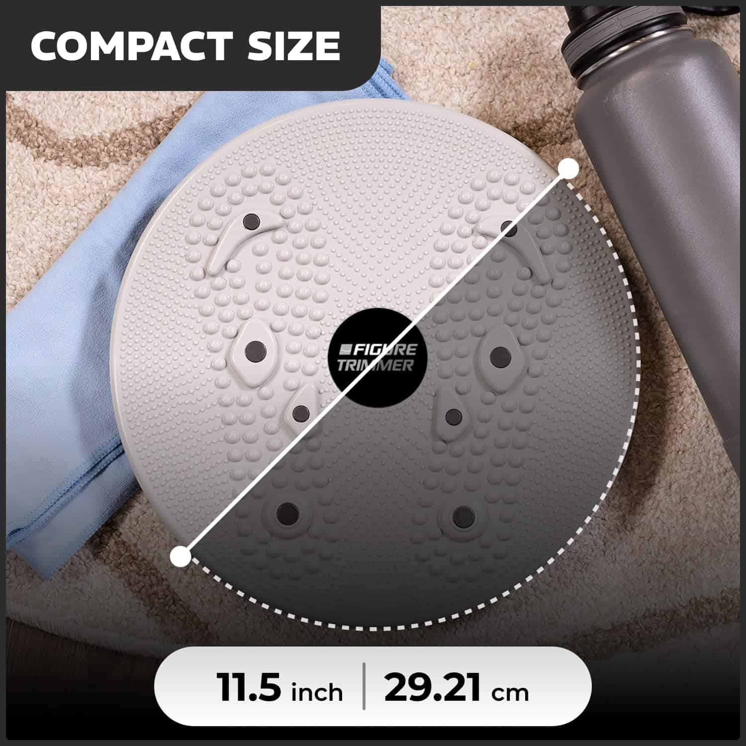 Tablero giratorio para abdominales Figure Trimmer Core Abs - Imagen 7