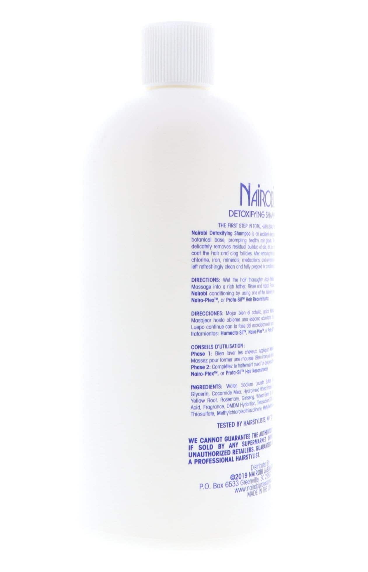 Shampoo Desintoxicante Nairobi, 32 Onzas - Imagen 7