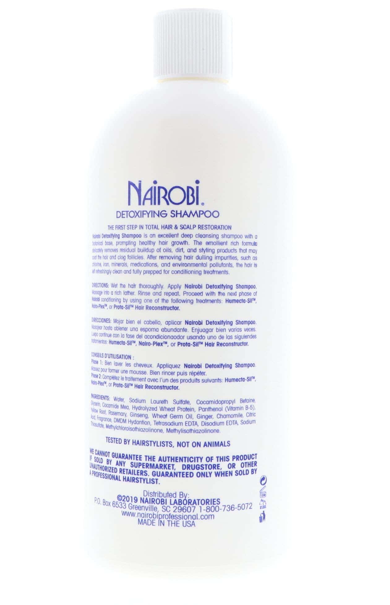 Shampoo Desintoxicante Nairobi, 32 Onzas - Imagen 10