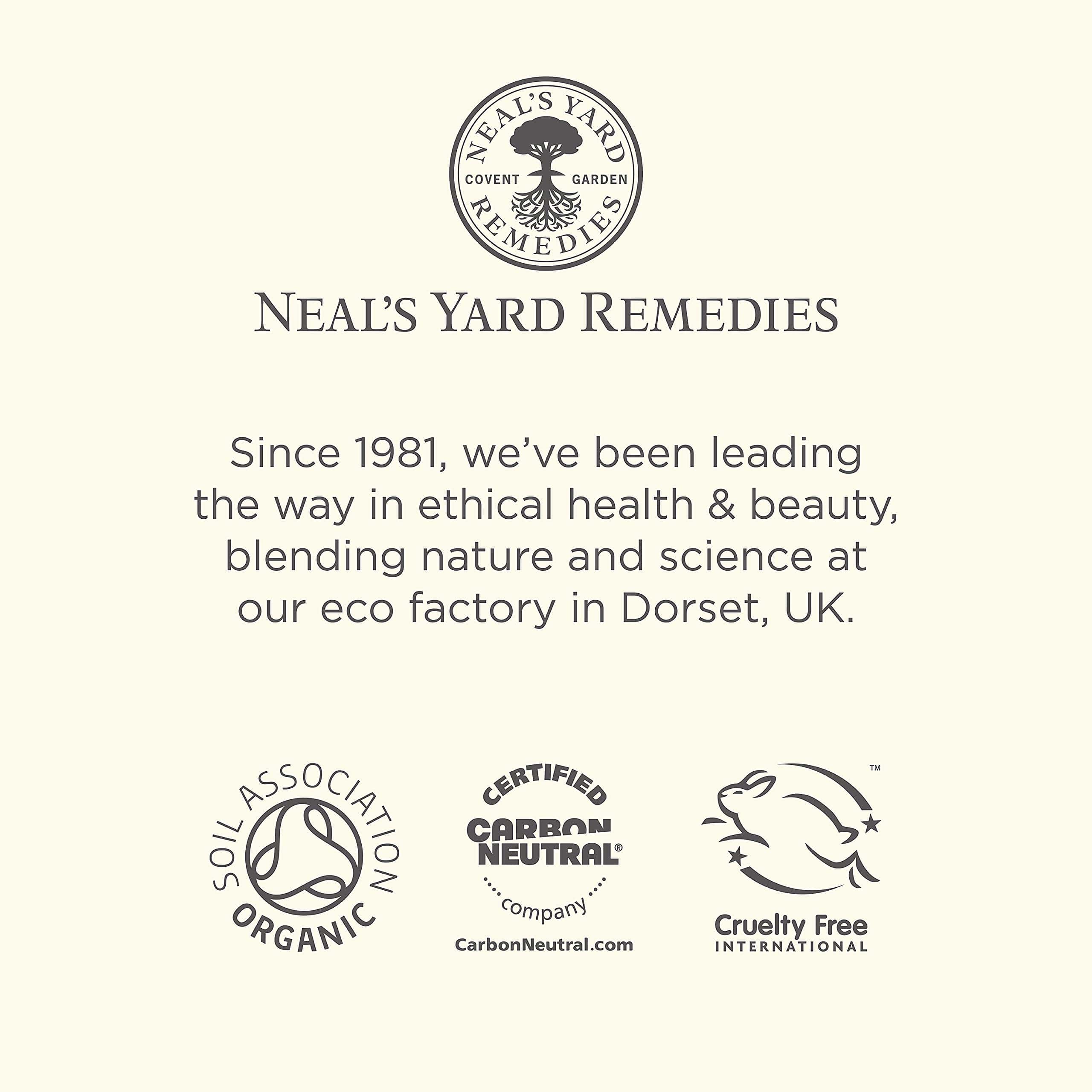 Crema Hidratante Facial de Rosas NEALS YARD REMEDIES, 100 ML - Imagen 6