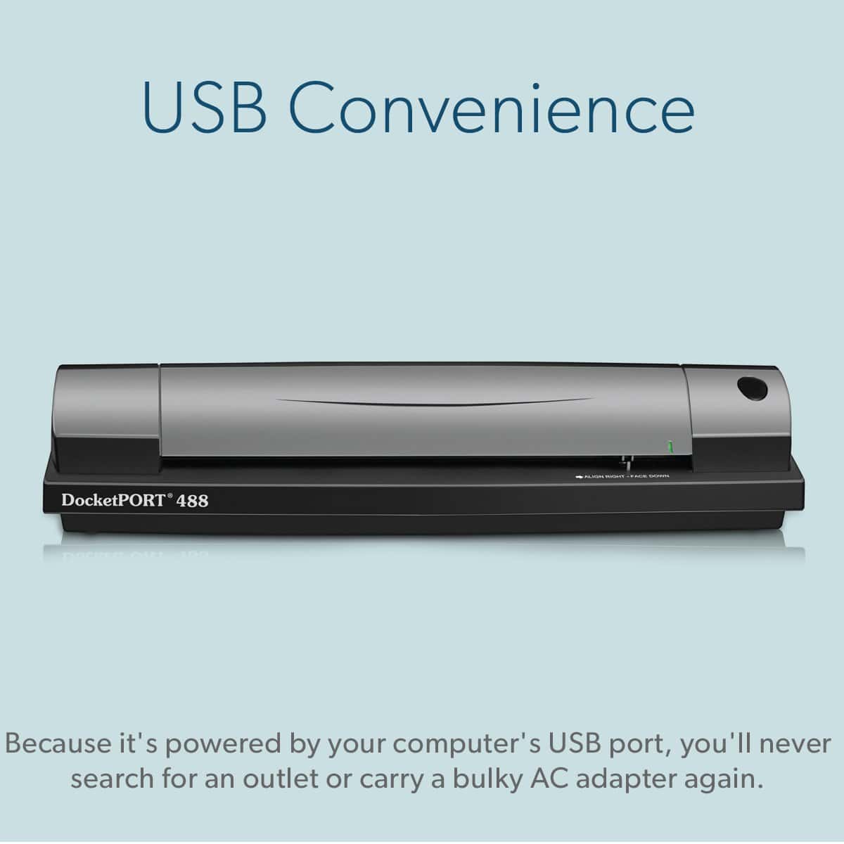 Escáner de documentos dúplex DocketPORT 488 (DP488) - Imagen 6