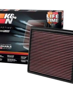 Filtro de aire de motor de por vida K&N High-Flow Original: