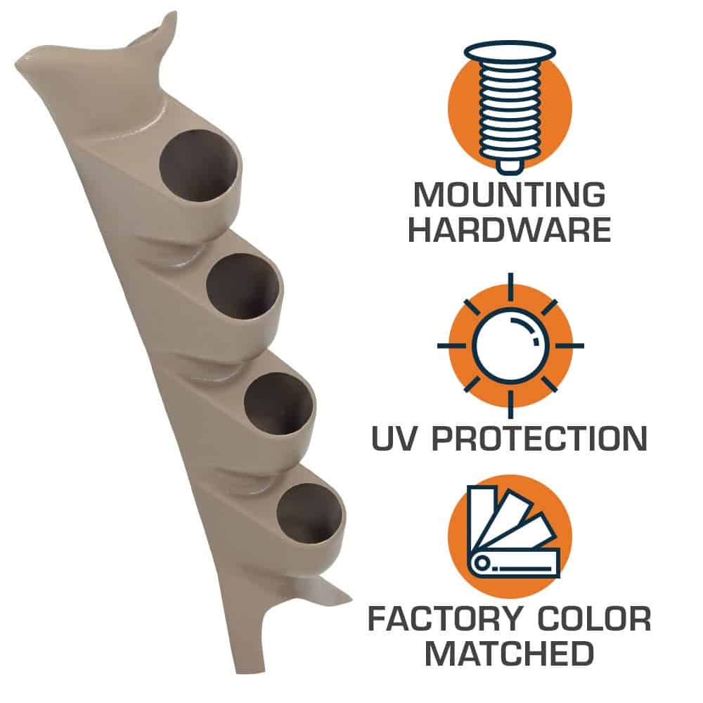 Pod de Soporte para Cuatro Medidores de GlowShift en Color - Imagen 4