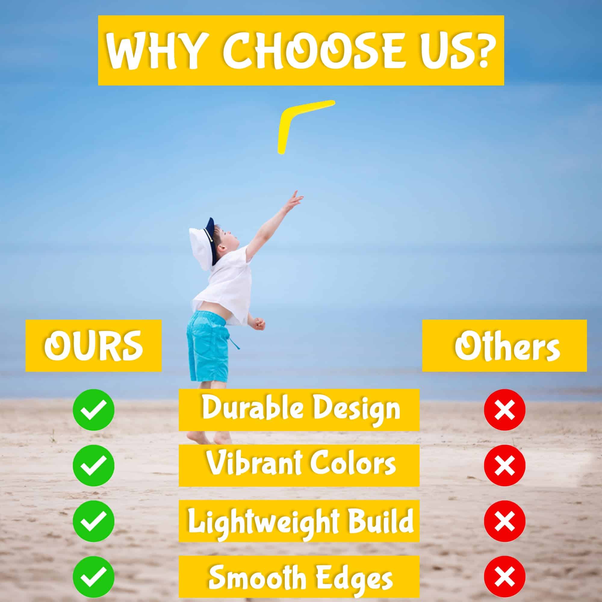 48 Boomerangs de Plástico Fun Express - - Imagen 6