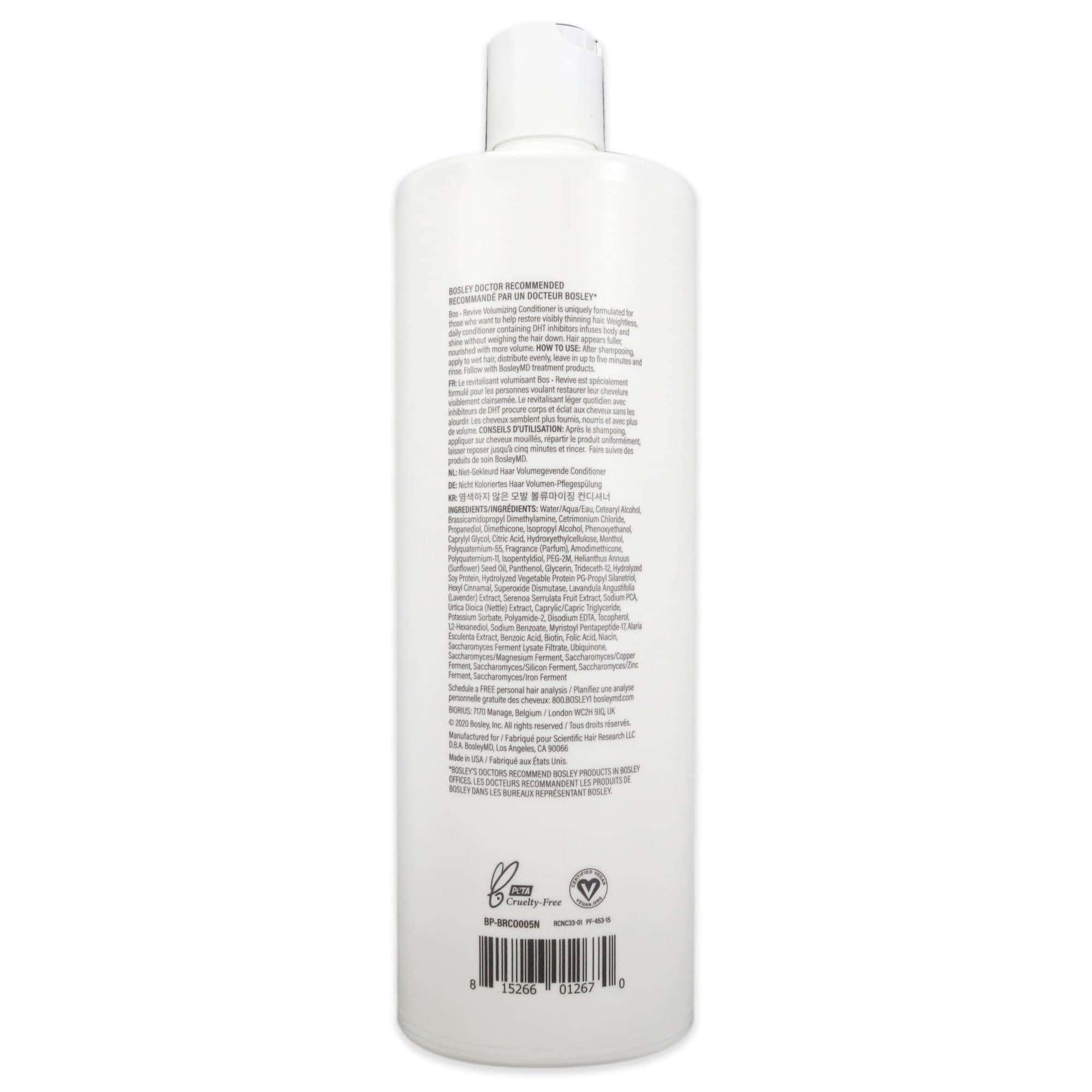 Acondicionador BosRevive Voluminizador para Cabello - Imagen 4