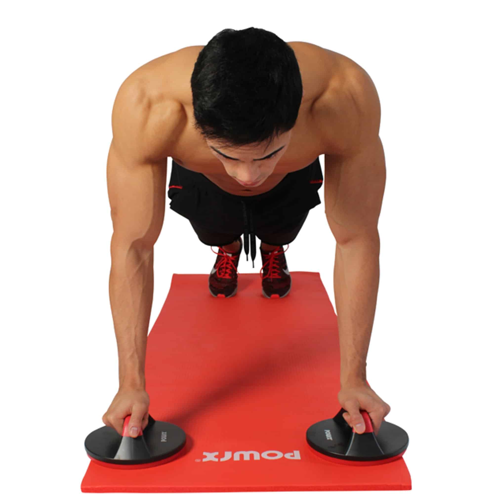 Manijas giratorias para flexiones POWRX | Barra de flexión - Imagen 7