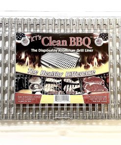 Forro de Parrilla Desechable de Aluminio para Barbacoa.