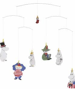 Móvil colgante de guardería Moomin - 23 pulgadas - Alta
