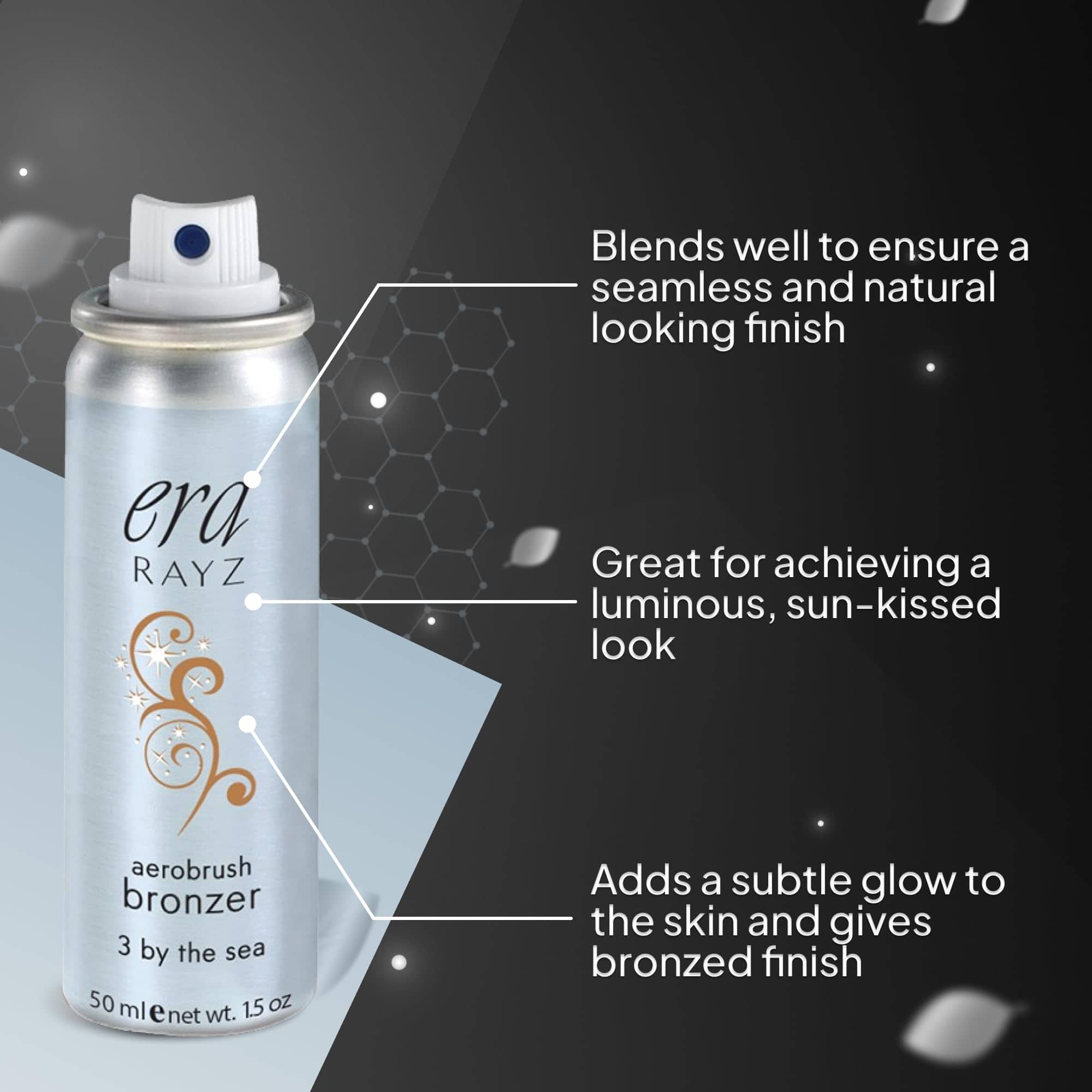 Bronceador en aerosol ERA Rayz (3 By The Sea, 1.5 oz) - - Imagen 5