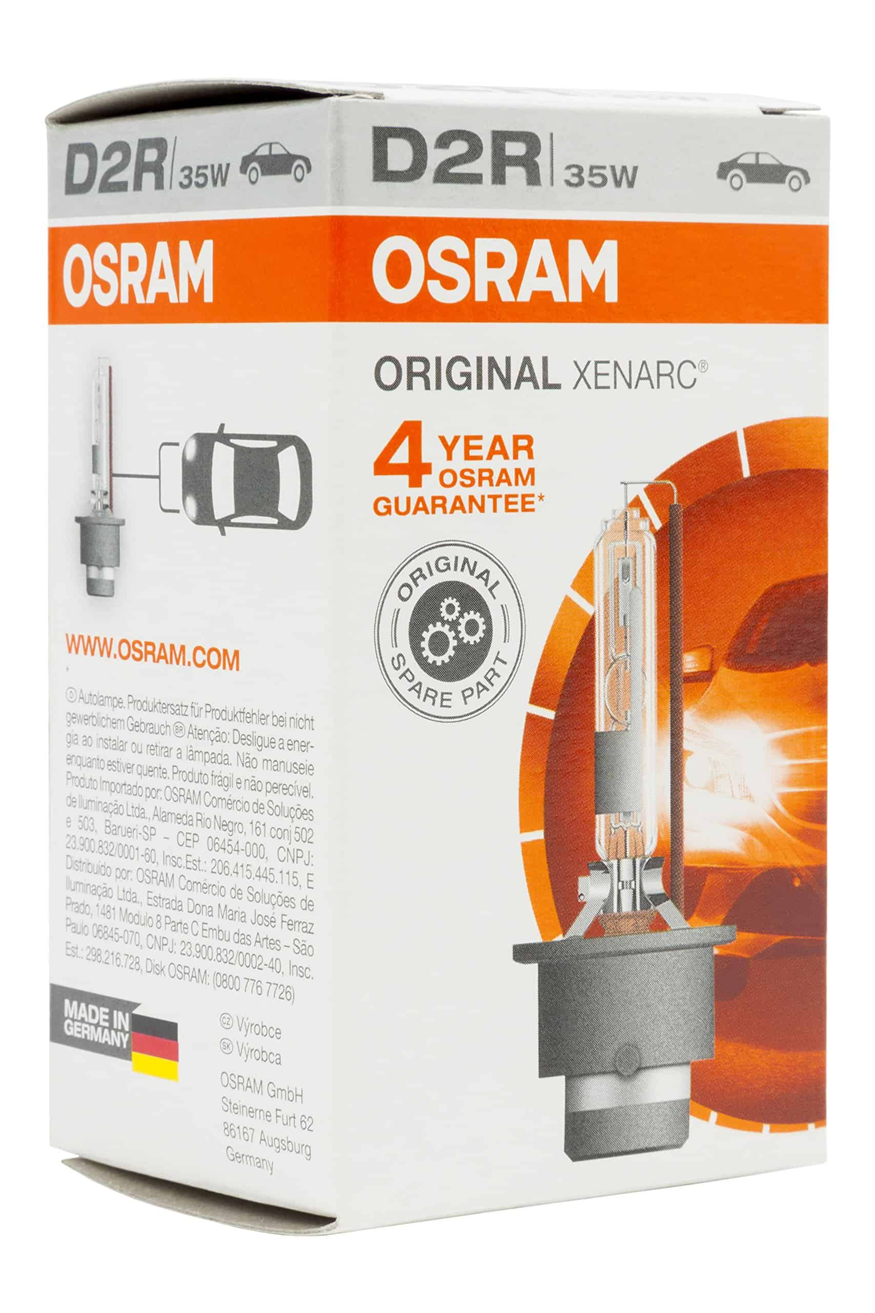 Bombilla de faro xenon OSRAM XENARC ORIGINAL D2R 66250 - Imagen 7