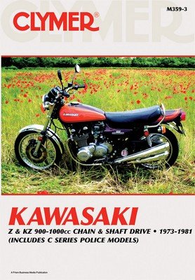 Manual de Reparación Clymer para Kawasaki Z y KZ 900 1000