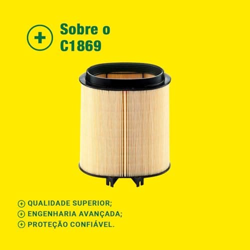 Filtro de aire Mann Filter C 1869 - Imagen 4