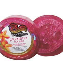 Jabón de Glicerina con Loofah Hawaiiano Plumeria Sunset 4