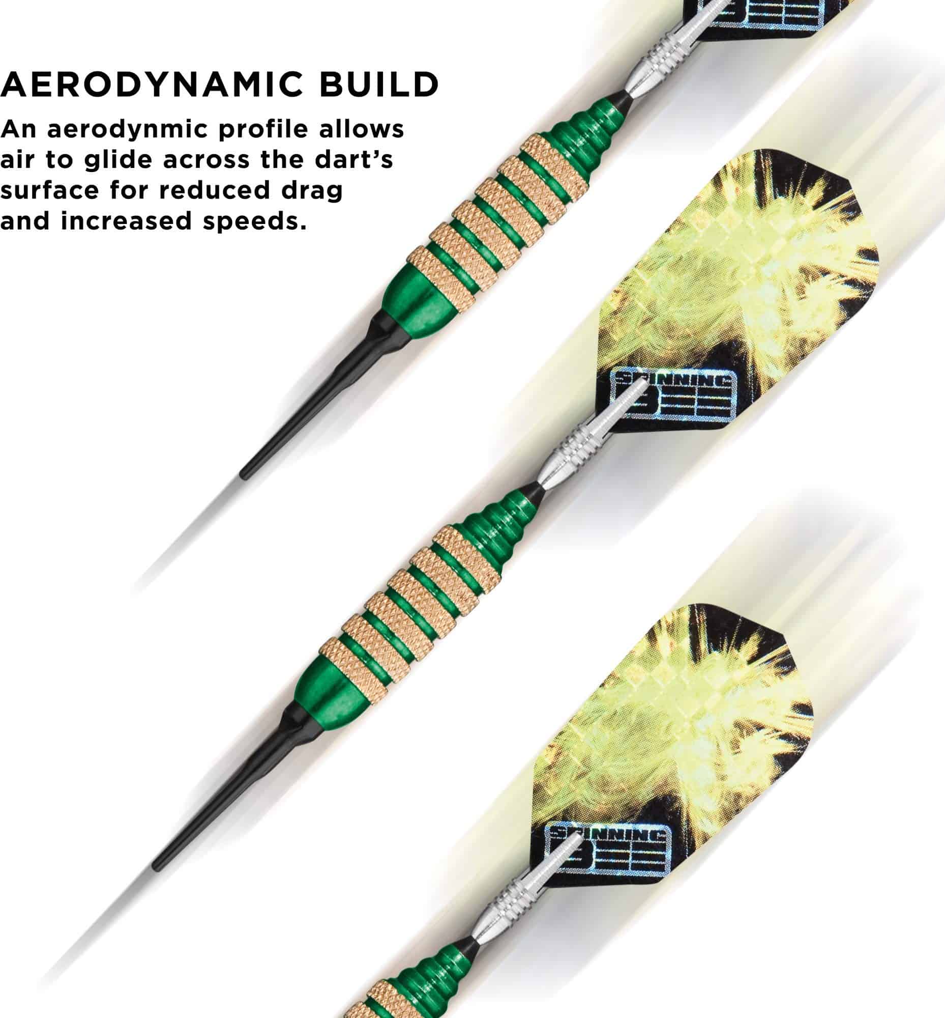 Dardos de Punta Suave Viper Spinning Bee -Verde - Imagen 5