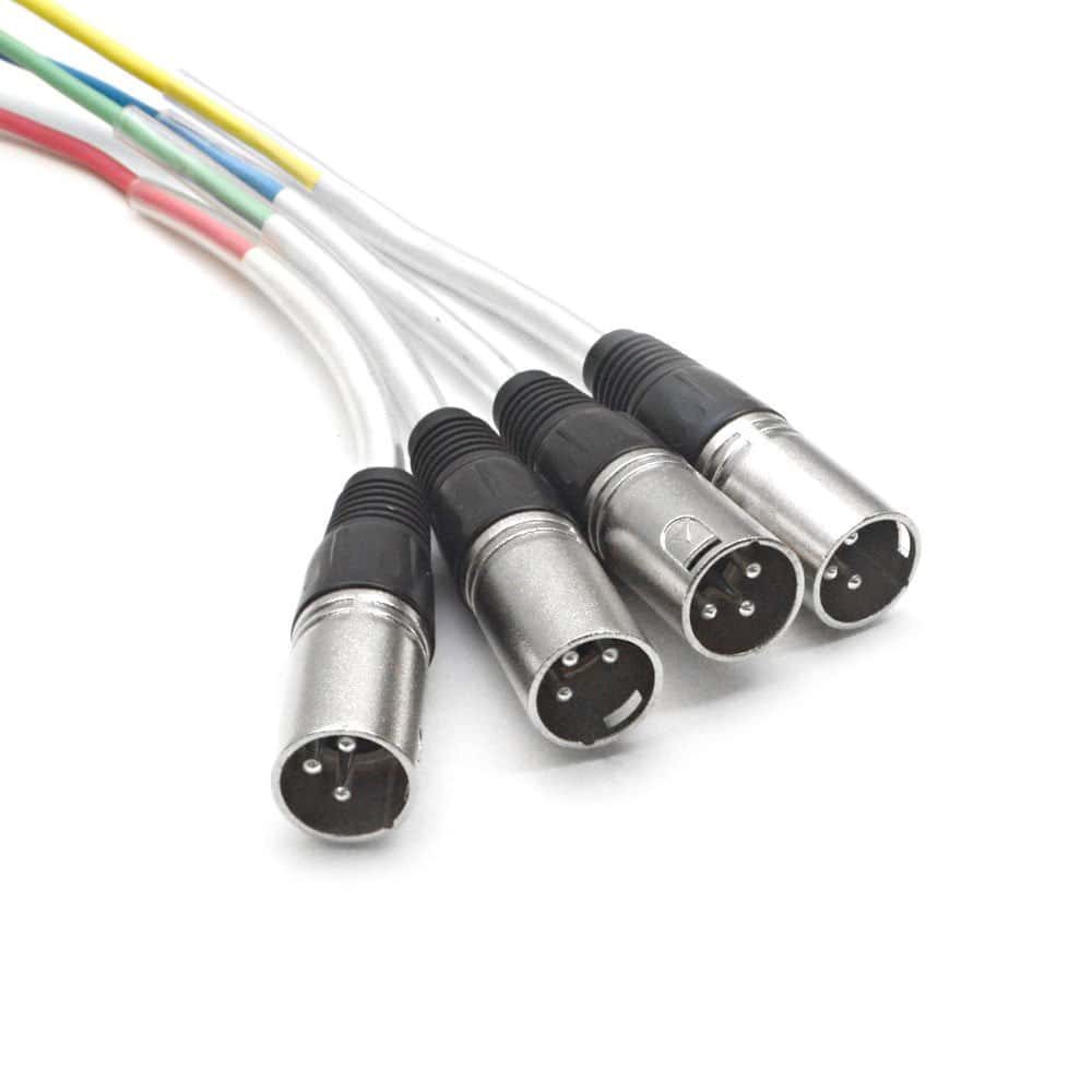 Cable Serpiente XLR de 4 Canales de Seismic Audio - 10 Pies - Imagen 3