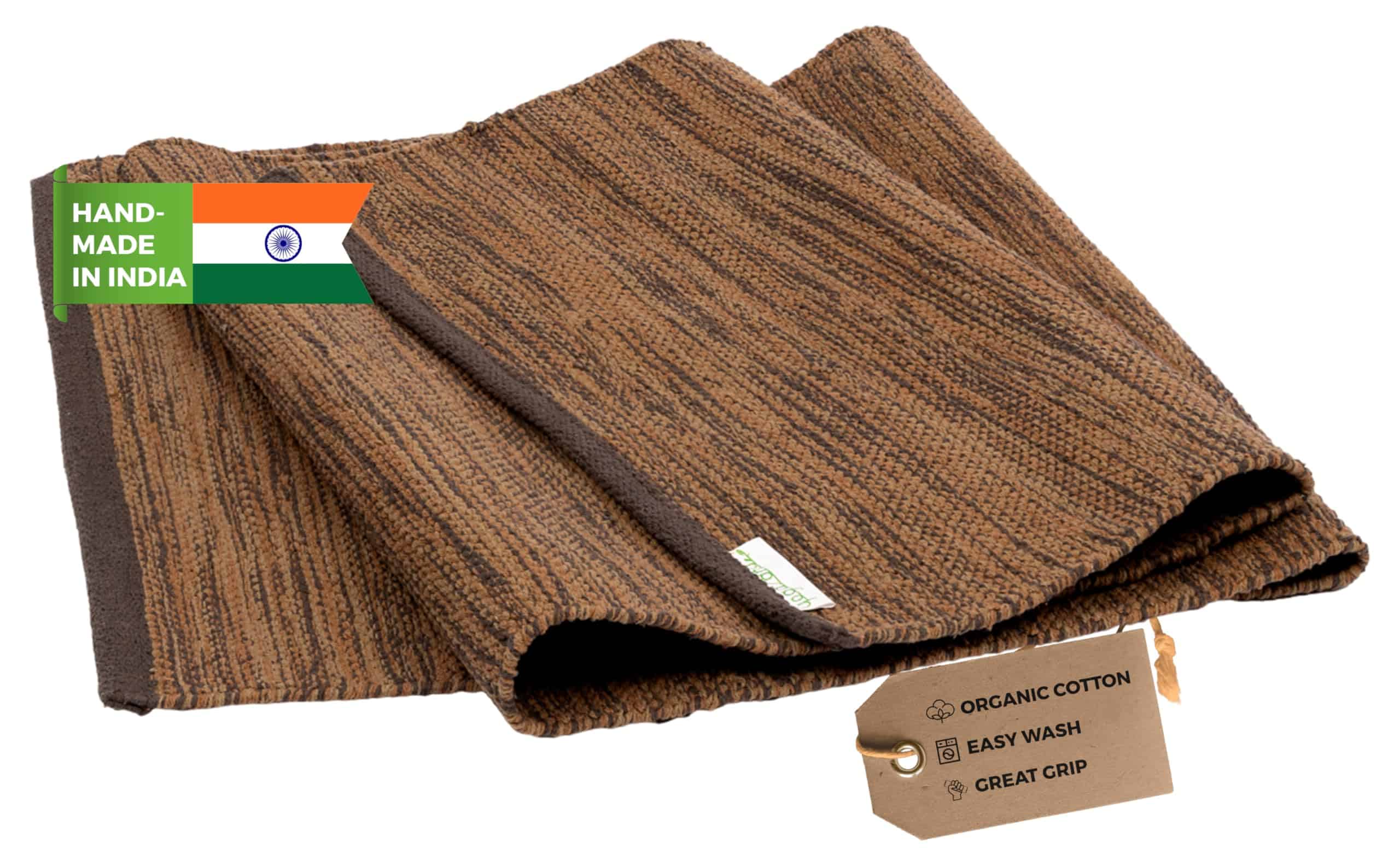 Tapete de Yoga de Algodón Orgánico Yogasana - Tapete de