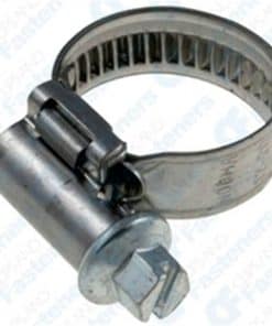 10 Abrazaderas de Manguera de Estilo Europeo 1/2"-3/4"