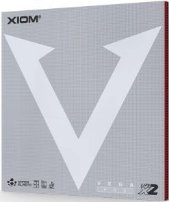 XIOM Vega Pro Goma de Tenis de Mesa (Negro, Max)