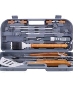 Set de herramientas Mr. Bar-B-Q 94122X de 12 piezas con