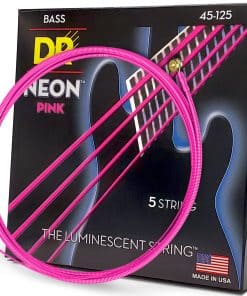Cuerdas de bajo DR Strings HI-DEF NEON (NPB5-45)
