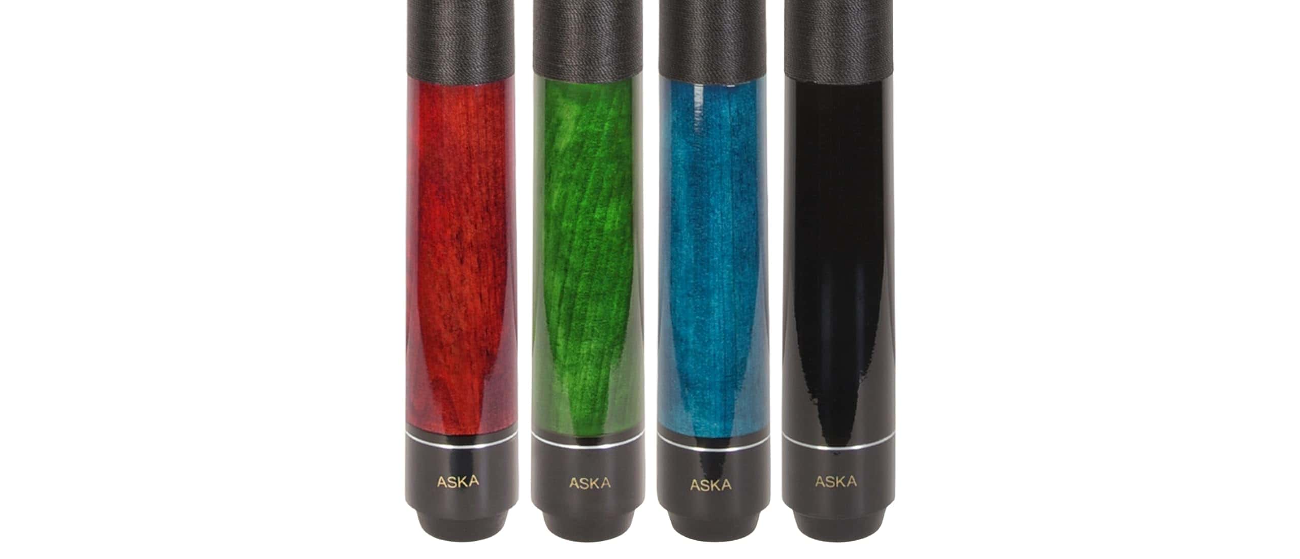 Set de 4 palos de billar Aska de 2 piezas LEC, 58 pulgadas, - Imagen 5