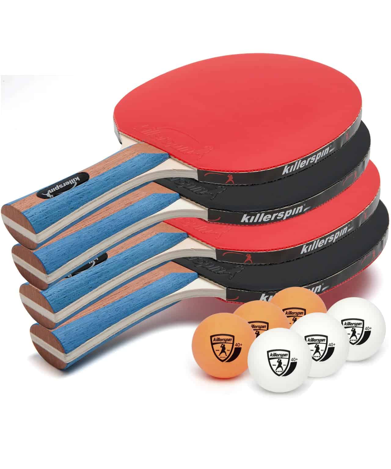 Set de 4 Palas de Ping Pong Killerspin - 4 Palas de Ping