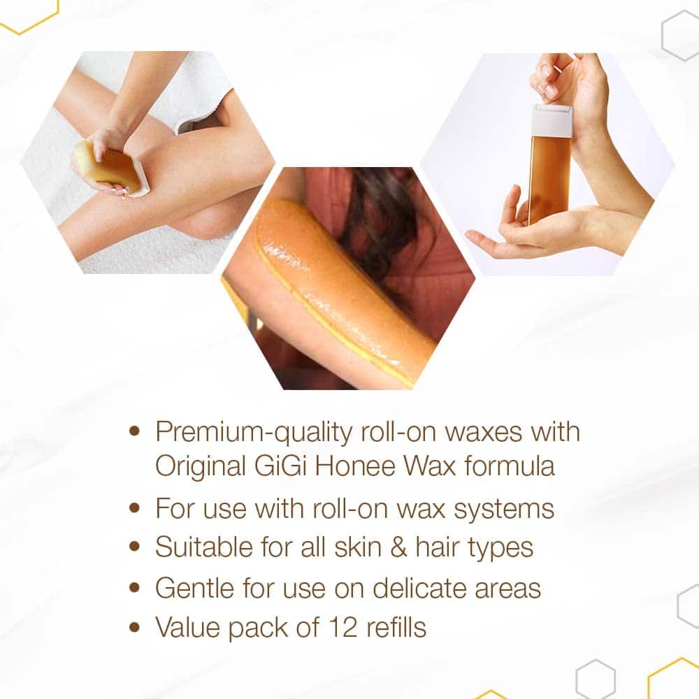 Cera de Depilación en Roll-On GiGi All Purpose Honee, Fácil - Imagen 5